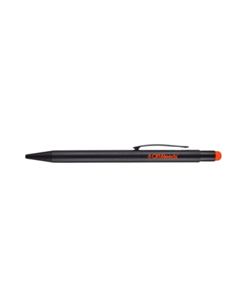 Lumi Metal Pen- Black with Orange